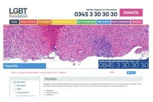 LGBT Foundation – Hepatitis
